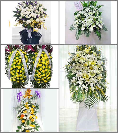 广东广州市花都区花东镇大龙村白事花篮预定
